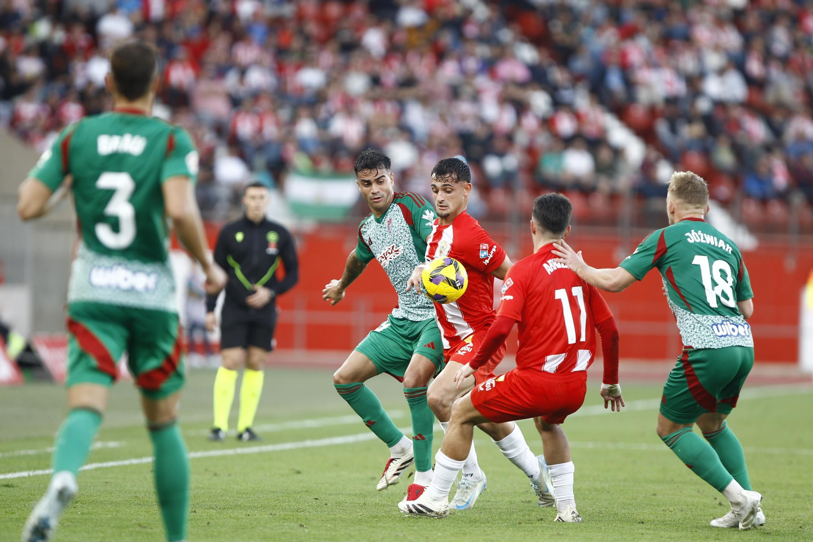 Las mejores imágenes del U.D. Almería-Granada C.F