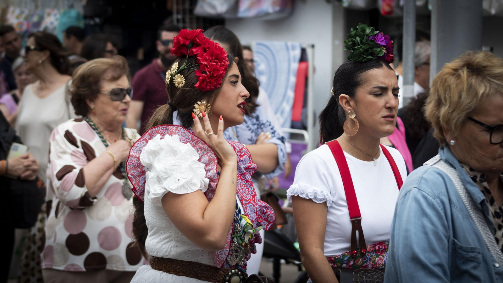 Romería del Rocío: las imágenes de la salida de la hermandad de San Fernando