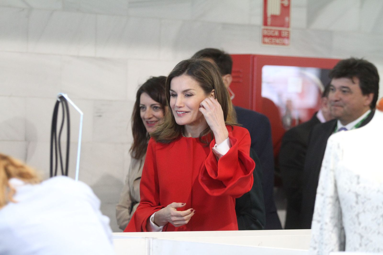Imágenes de la visita de la reina Letizia a Huelva