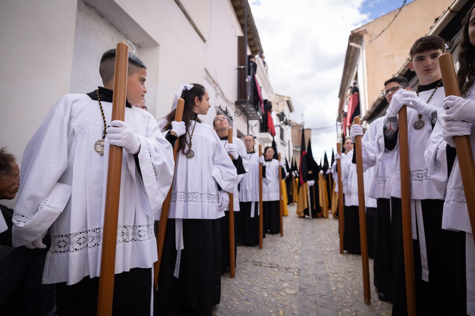 Las fotos mejores fotos de la procesión de la Estrella en el Jueves Santo de Granada