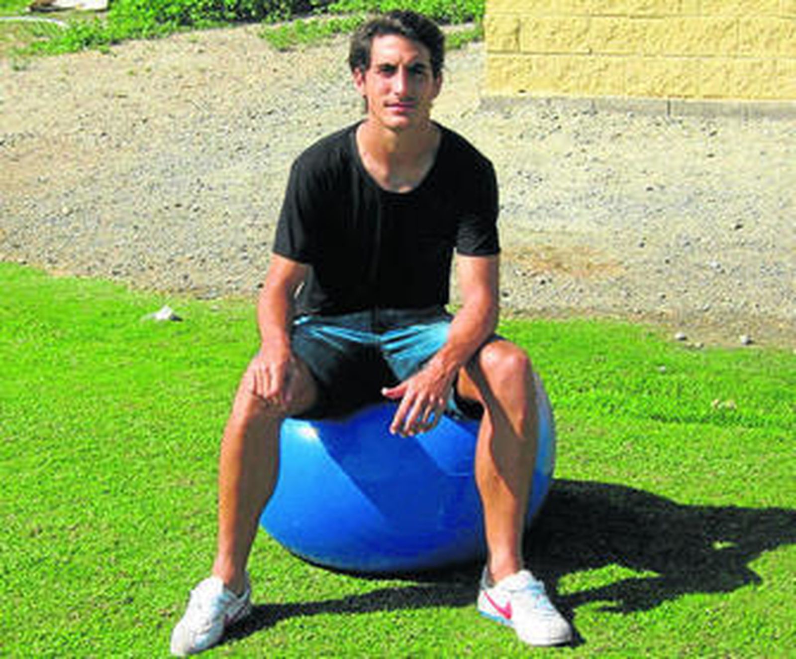 Pablo Pallarés, el último refuerzo del equipo azulino.