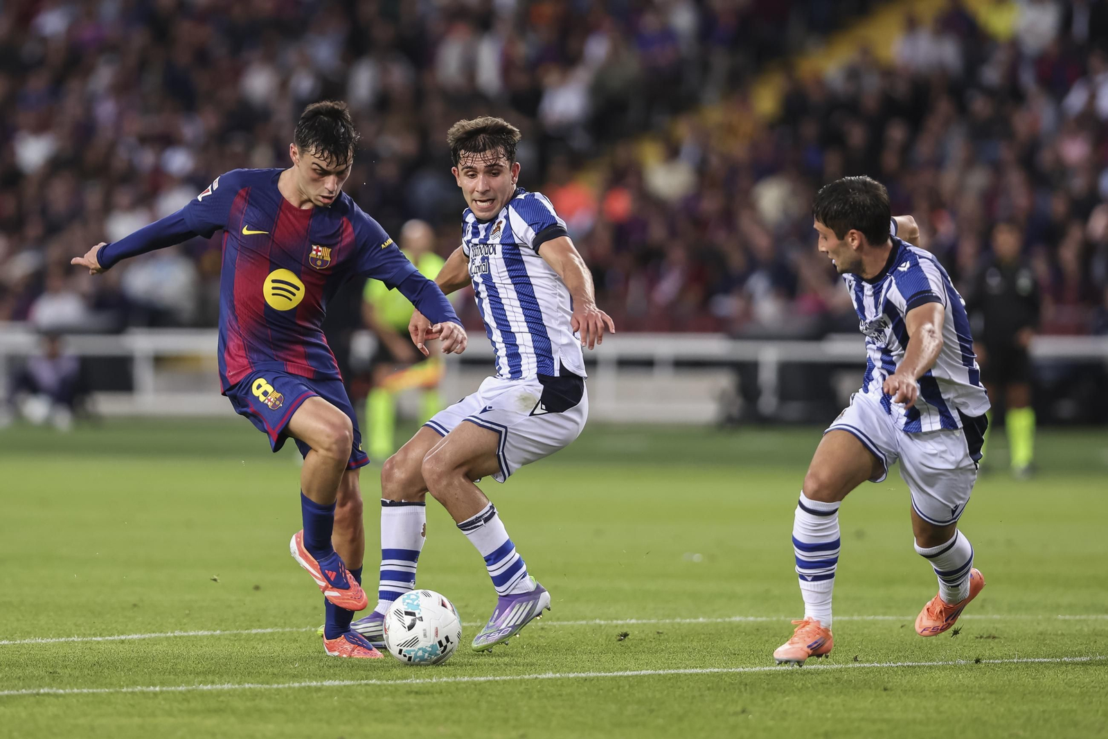 Las imágenes del Barcelona-Real Sociedad