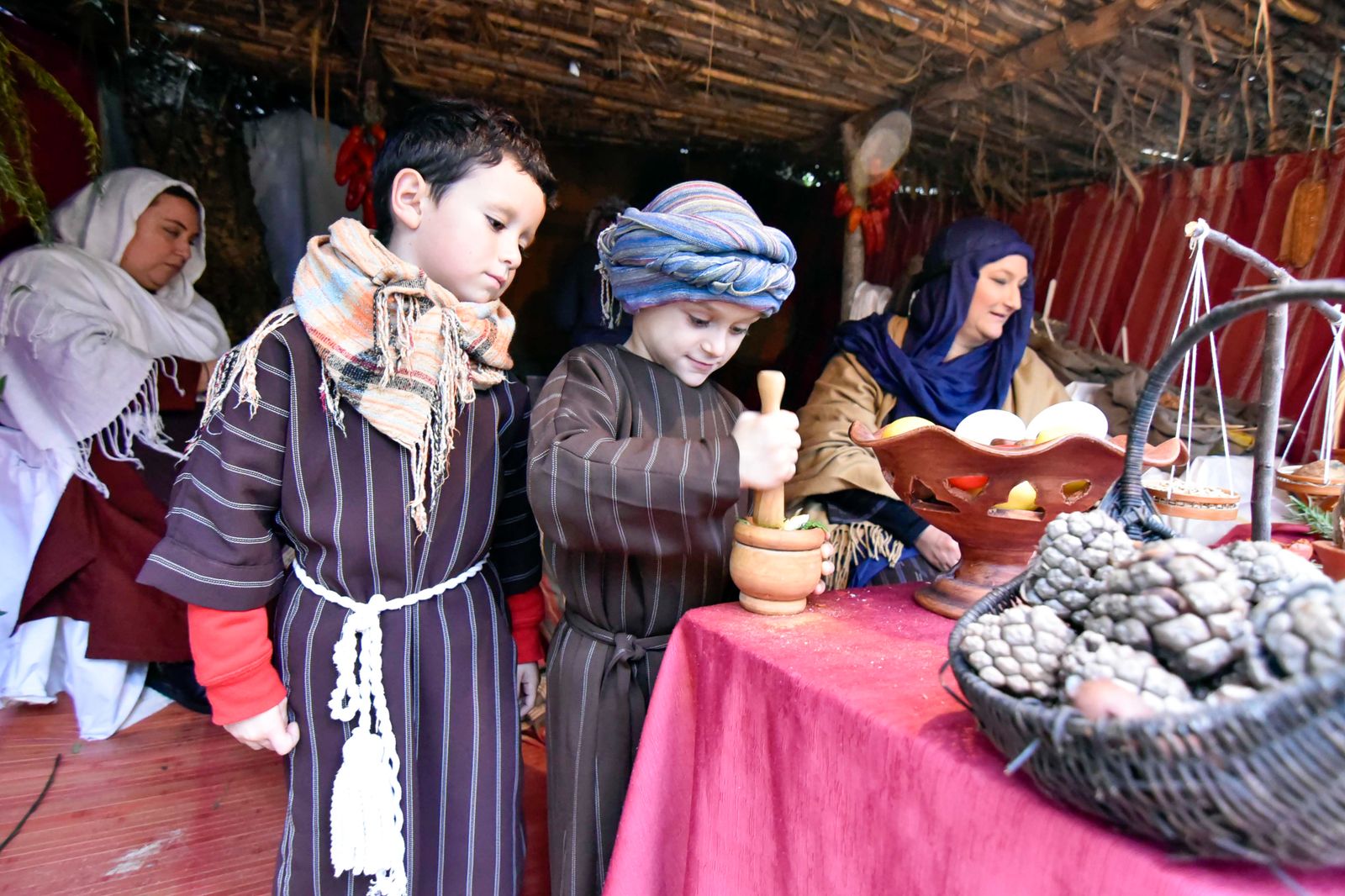 Belén viviente de Pelayo en Algeciras