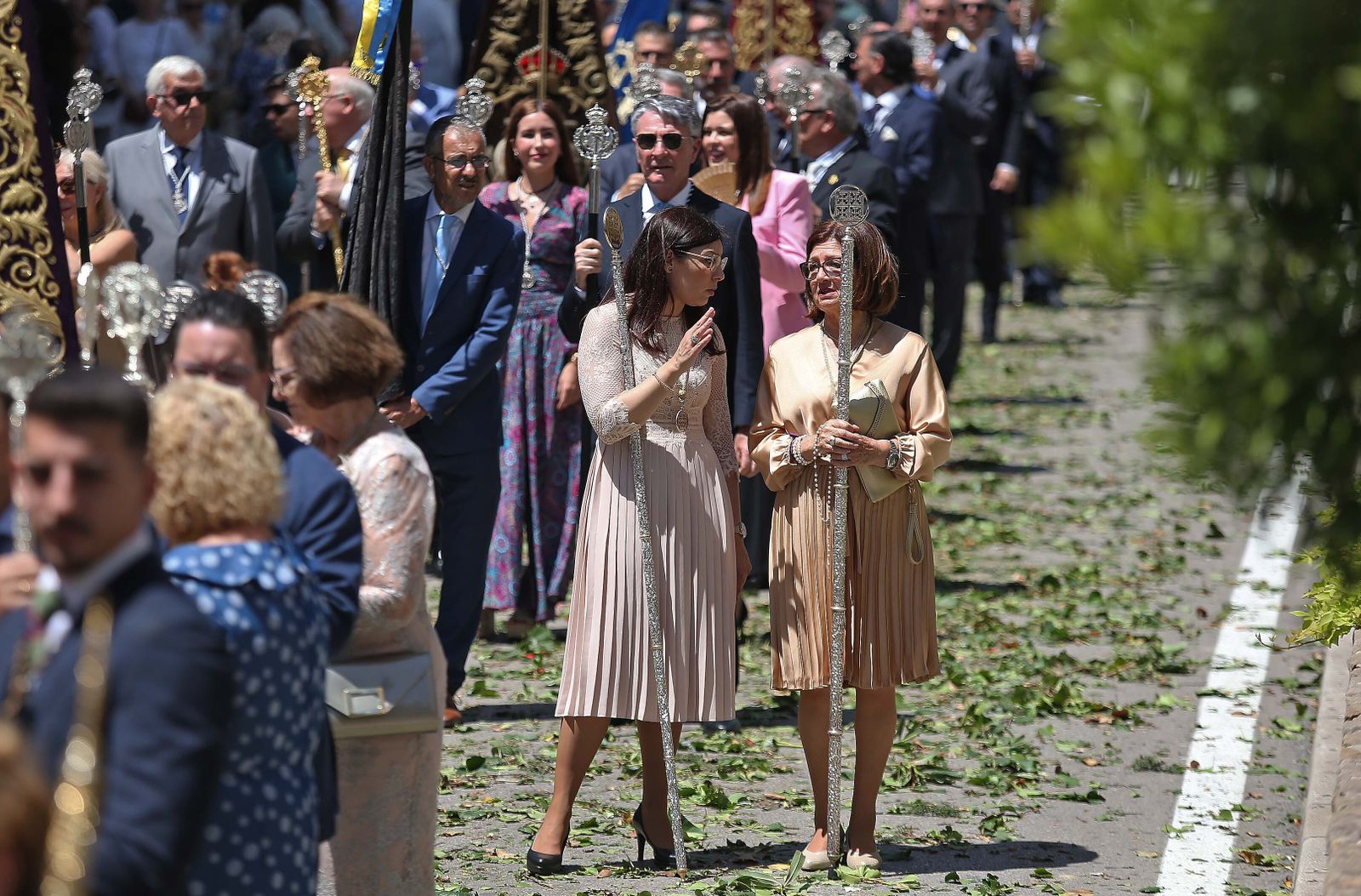 Las imágenes de la  celebración del Corpus Christi en Algeciras