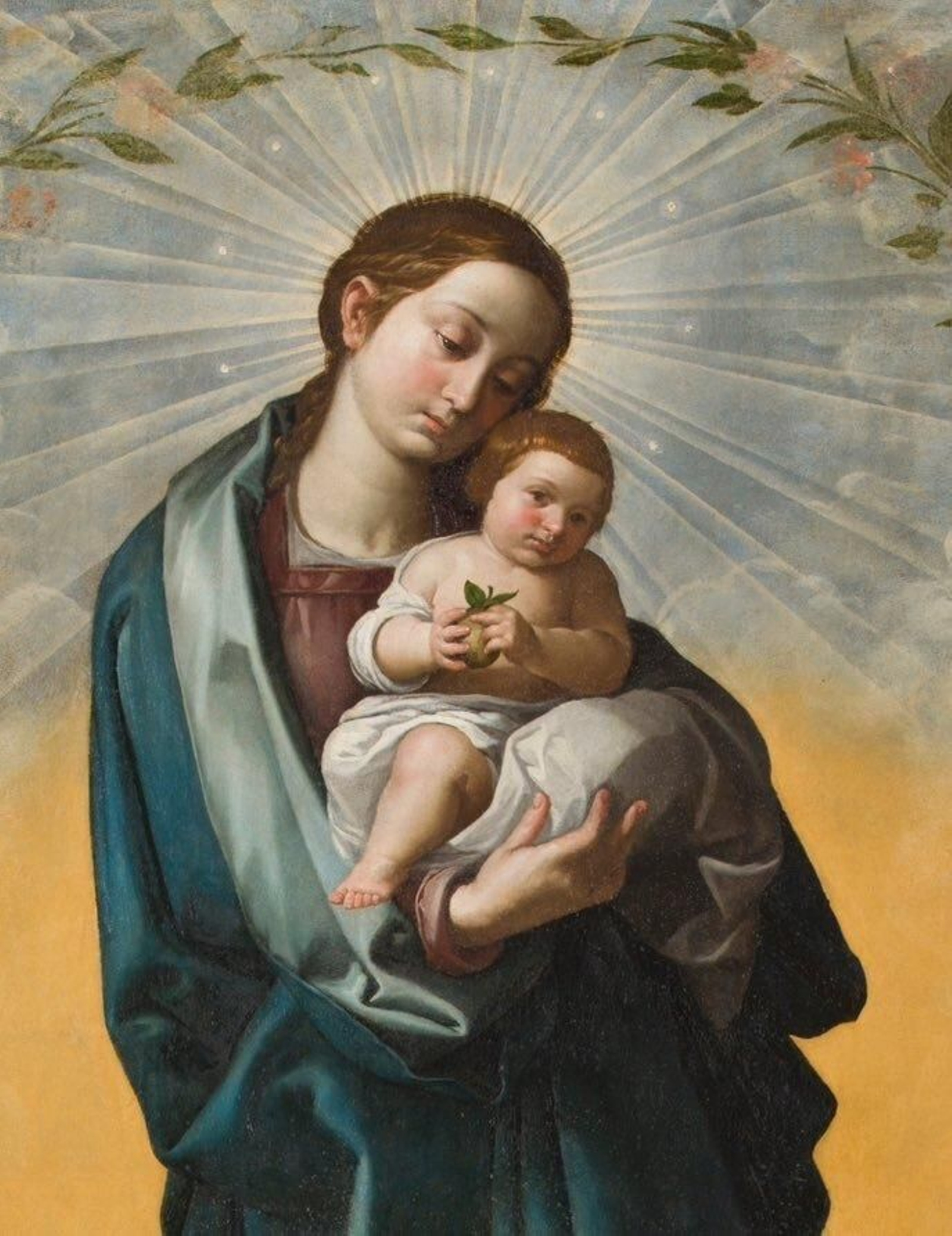 El naturalismo de la pintura de la Magdalena.