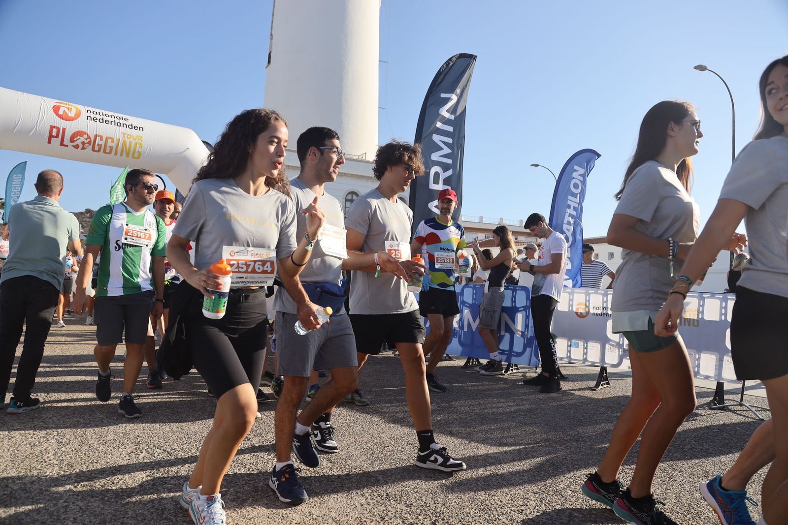El Nationale-Nederlanden Plogging Tour de Málaga, en fotos
