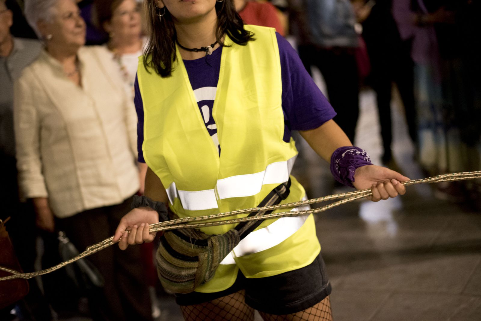 Imágenes de la manifestación por la 'emergencia feminista'