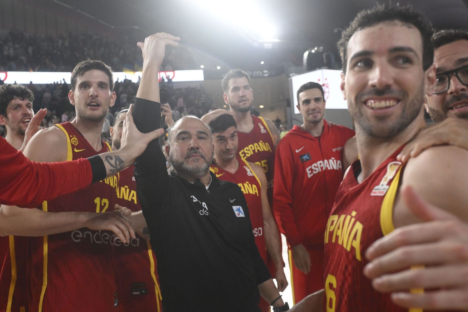 Las mejores fotos del España-Ucrania de baloncesto
