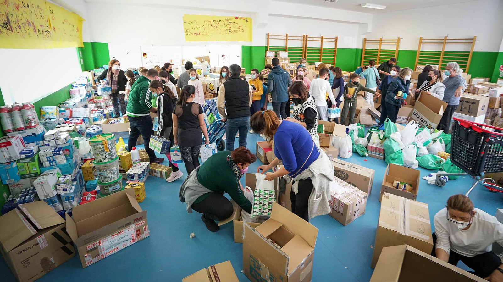 Masiva respuesta solidaria de Jerez con Ucrania