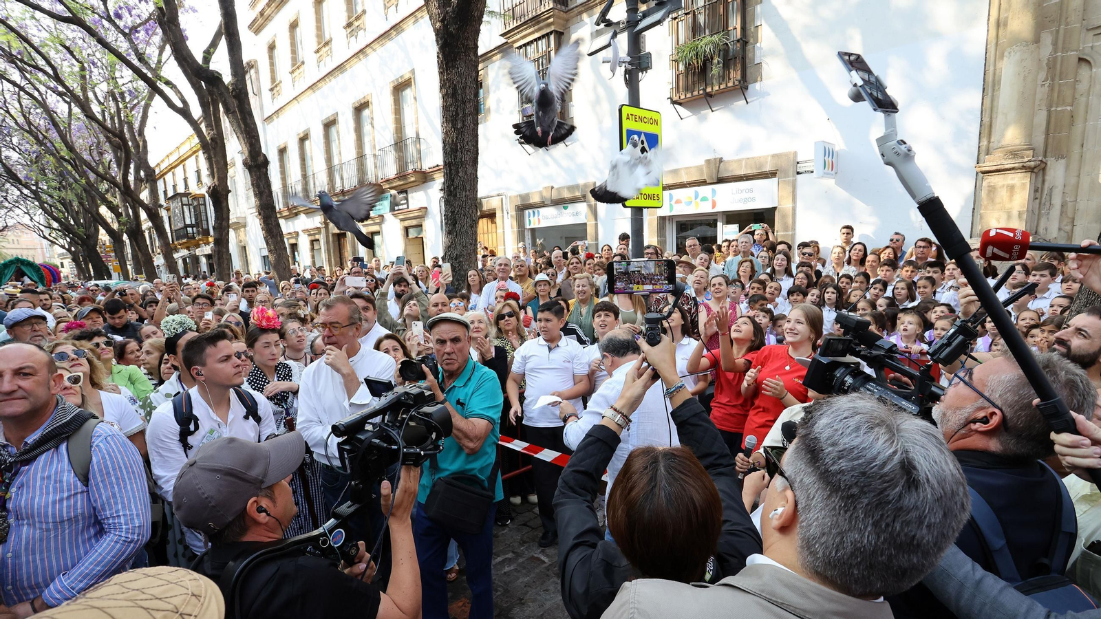 Así fue la salida de la Hdad del Rocío de Jerez