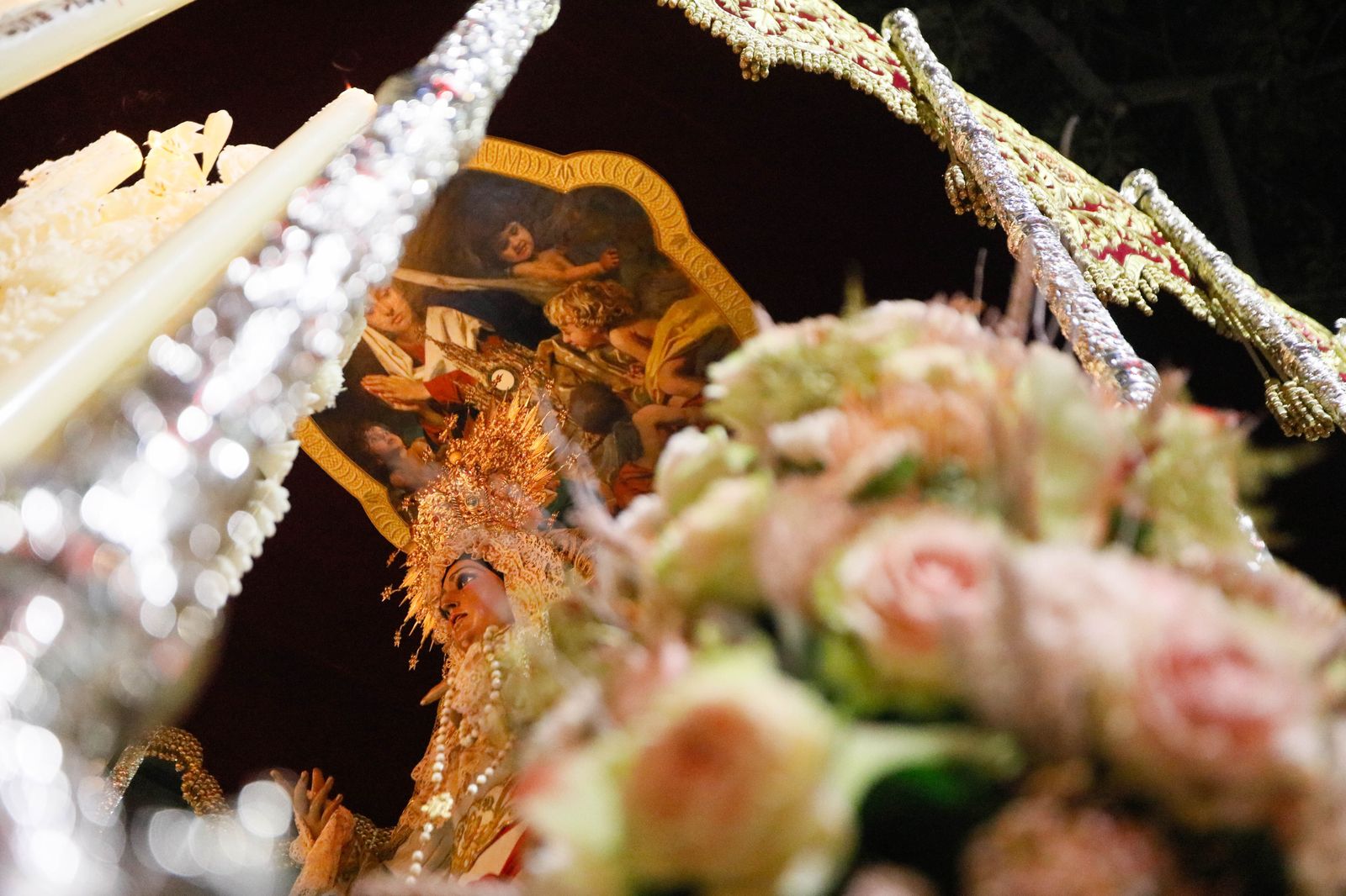 Te contamos en imágenes la Santa Cena tras la lluvia en la ciudad