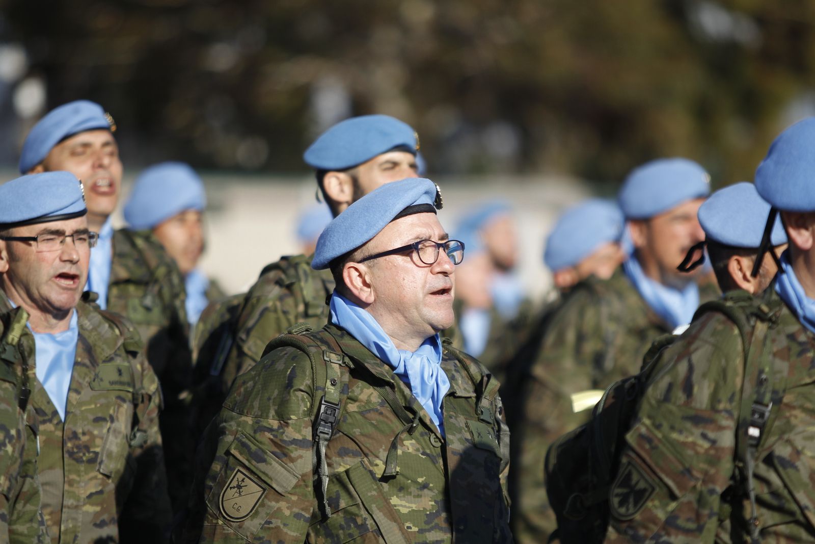 Fotogalería despedida contingente militar al Líbano