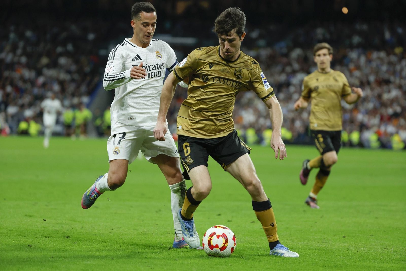Las fotos del Real Madrid - Real Sociedad camino del Estadio de la Cartuja