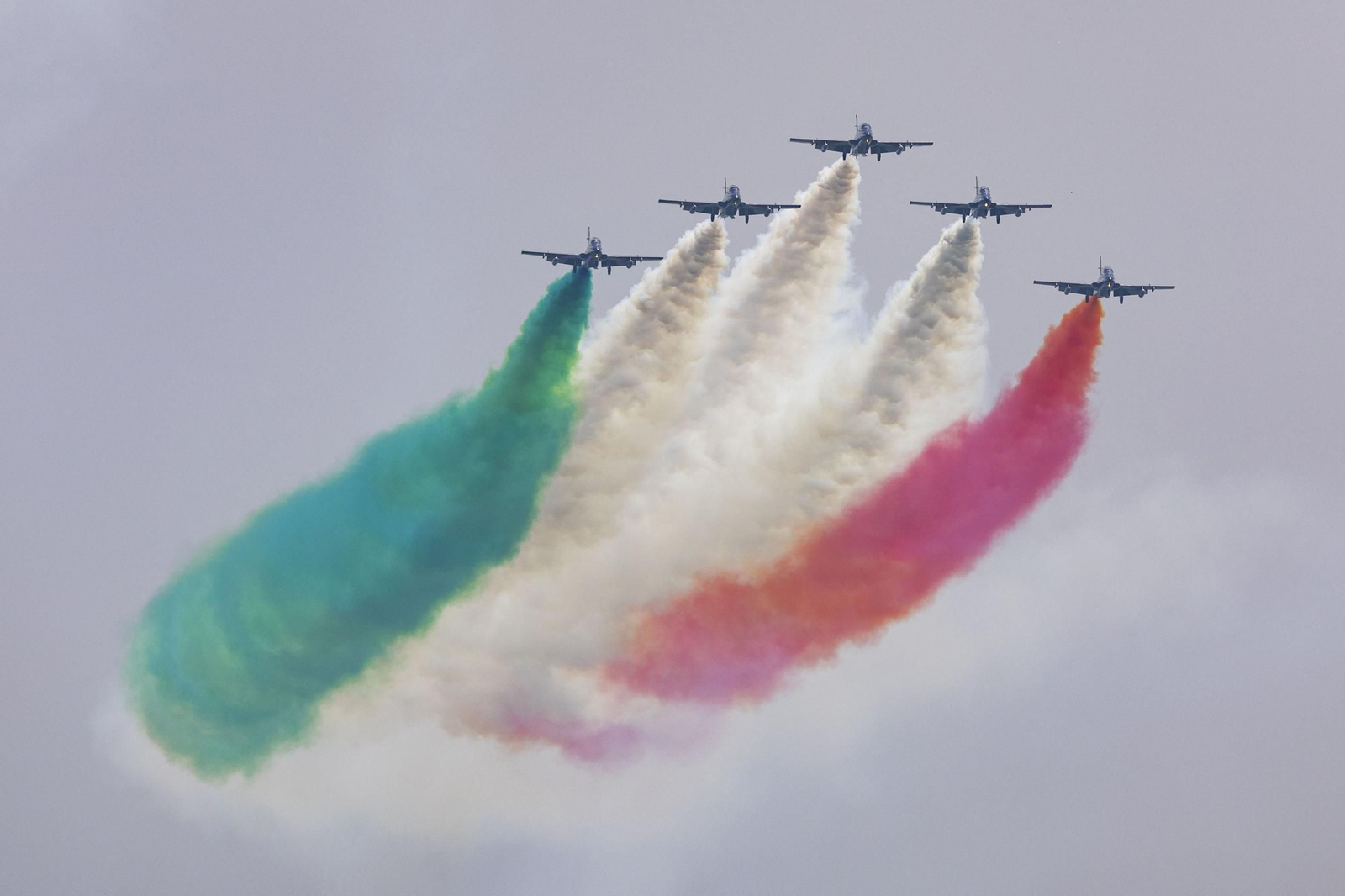 Las mejores fotos de la despedida de la Patrulla Águila