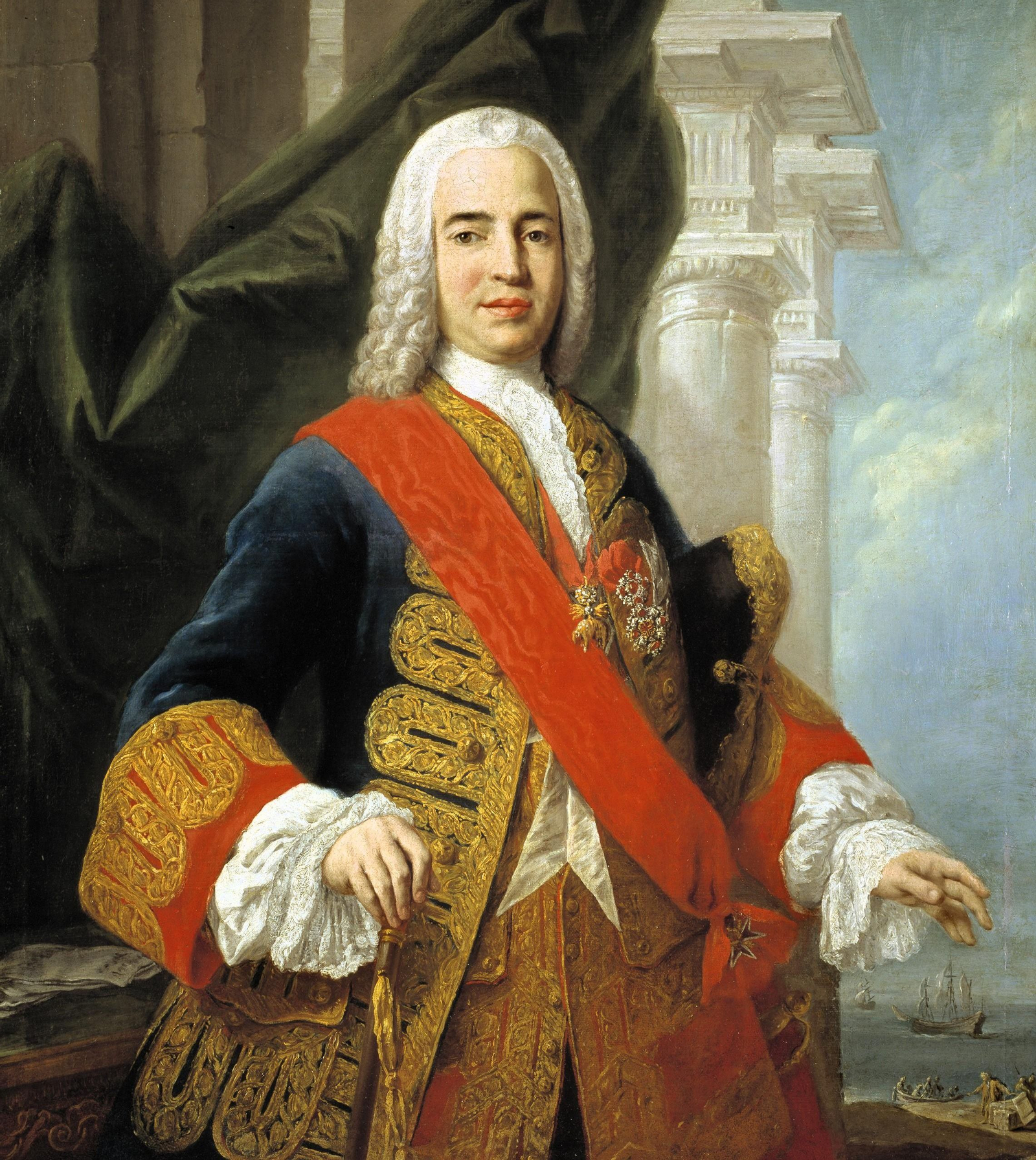 Zenón de Somodevilla y Bengoechea, marqués de la Ensenada, promotor del catastro o encuesta socioeconómica que se conoce por su título nobiliario (Museo del Prado). Zenón de Somodevilla y Bengoechea, marqués de la Ensenada, promotor del catastro o encuesta socioeconómica que se conoce por su título nobiliario (Museo del Prado).