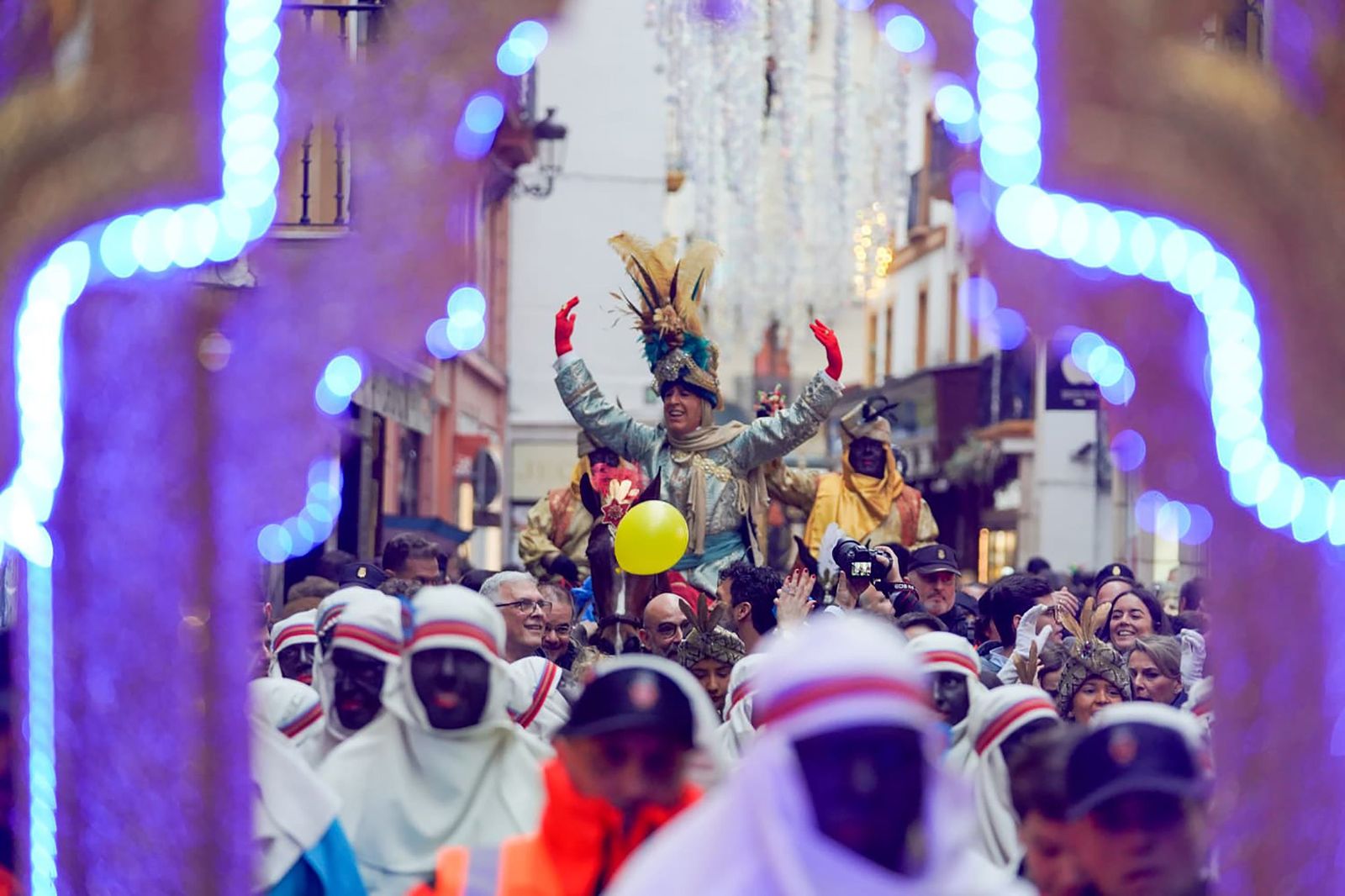 Las fotos del Heraldo Real en Sevilla