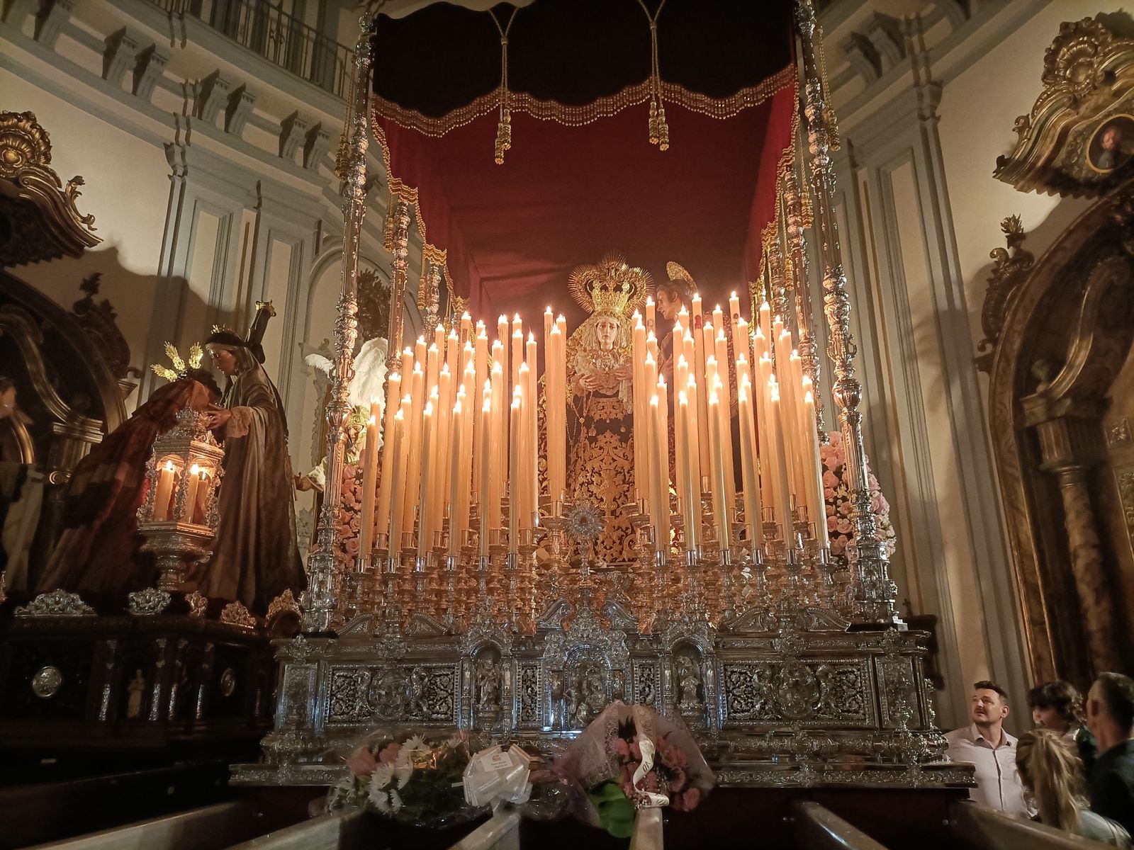 Las imágenes de Salutación, una de las cofradías de Málaga que suspendió su salida el Domingo de Ramos