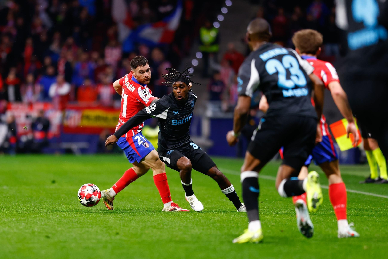 Las fotos del Atlético de Madrid - Bayer Leverkusen