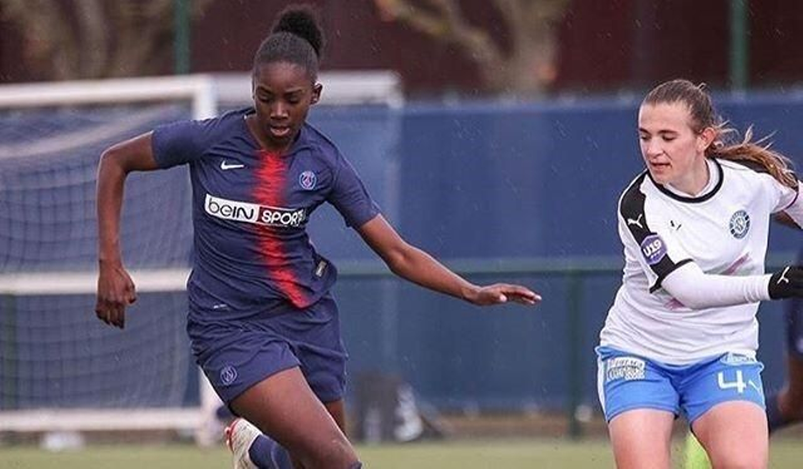 Naomi Vagre, con la camiseta del PSG.