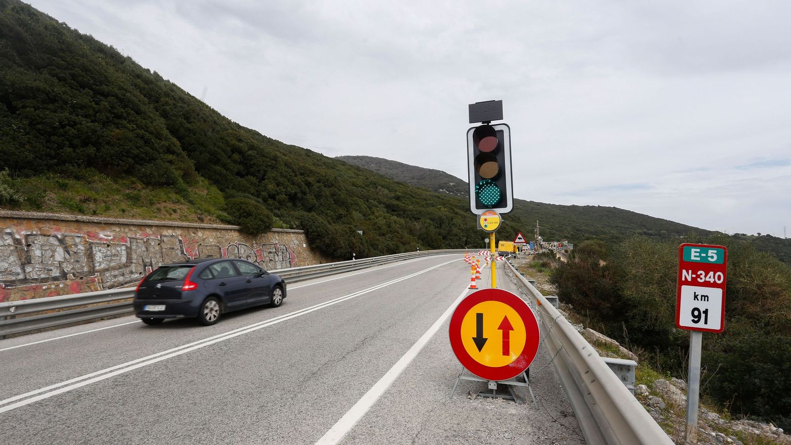 Transportes Planea Un Carril Provisional En La N 340 Para Acabar Con 