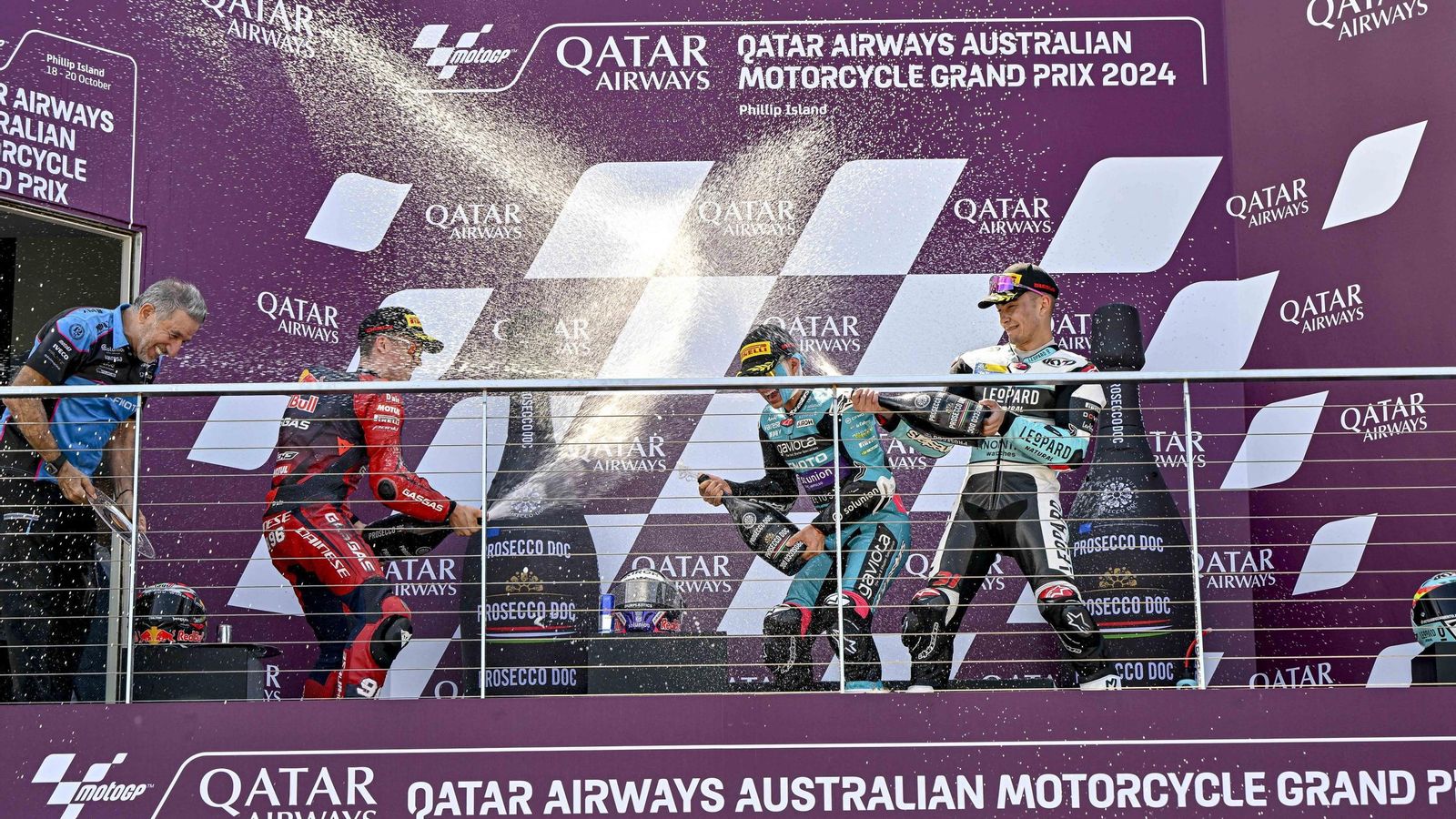 Las fotos del Gran Premio de Australia de motociclismo