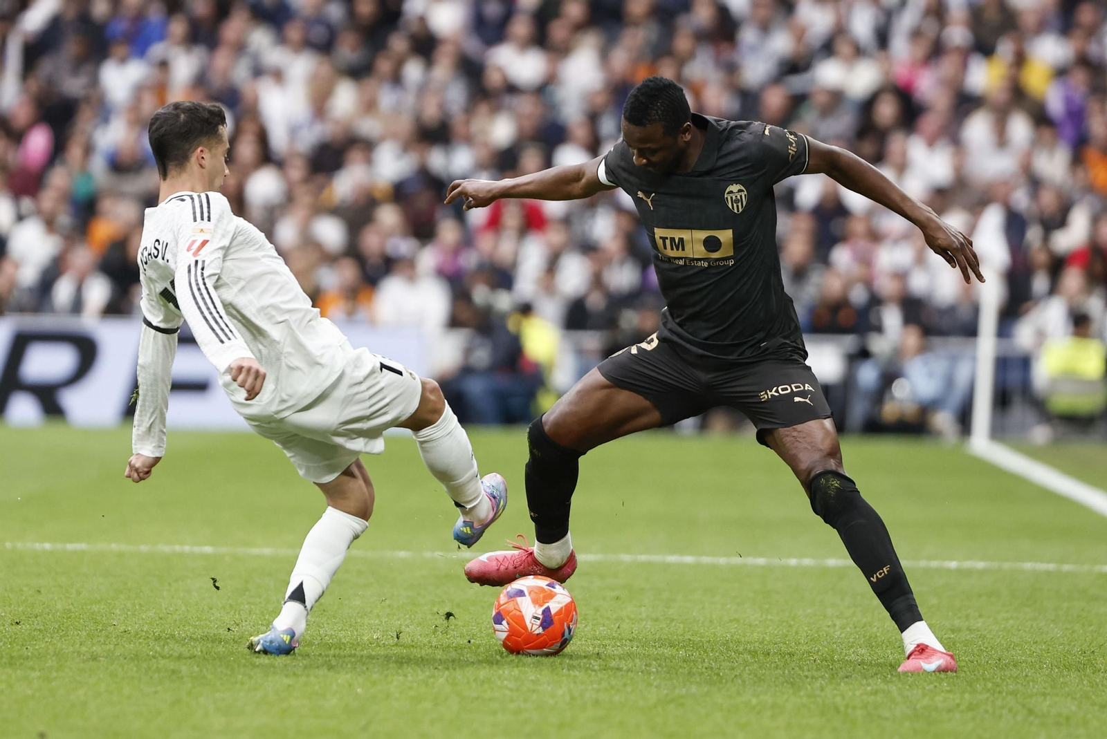 Las fotos de la derrota del Real Madrid ante el Valencia