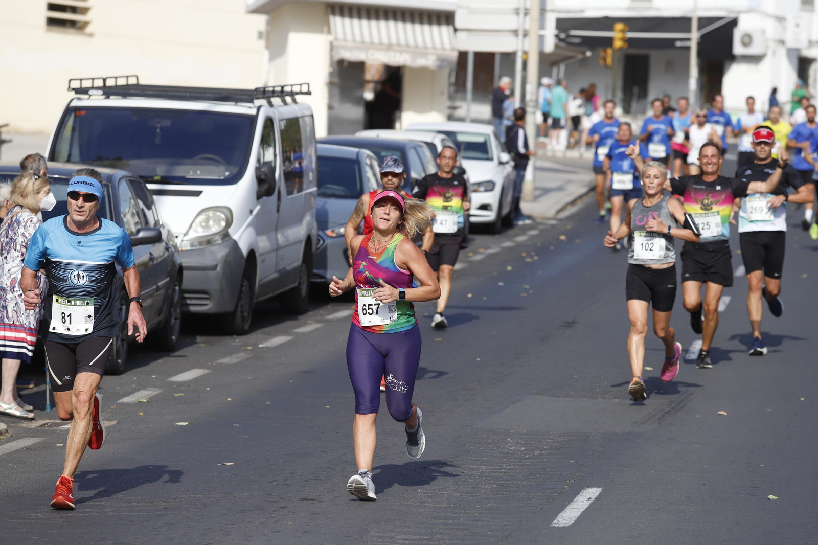 Las imágenes de la vuelta a Huelva de atletismo