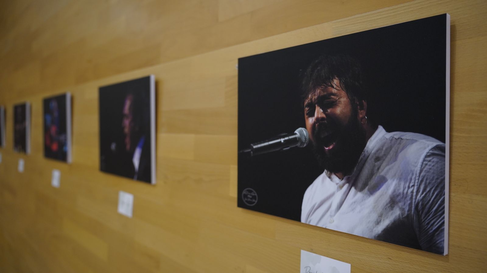 Fotos de la masterclass de baile flamenco impartido por La Lupi y de la exposición "10 años cantando a Paco" de José Mera