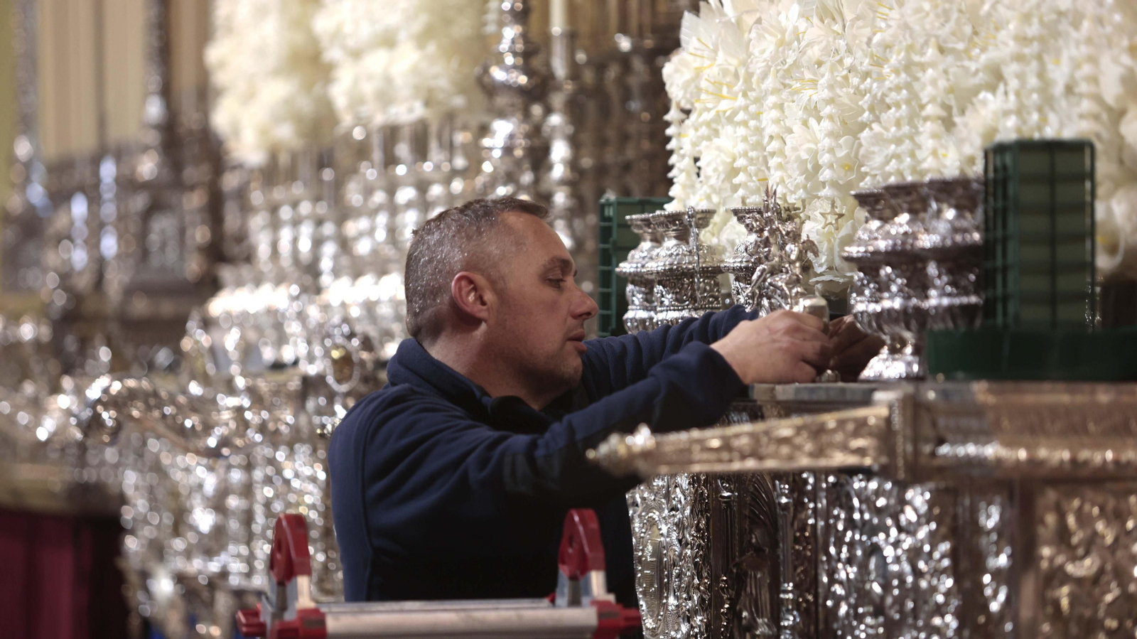 Los Preparativos de la Semana Santa en La Línea
