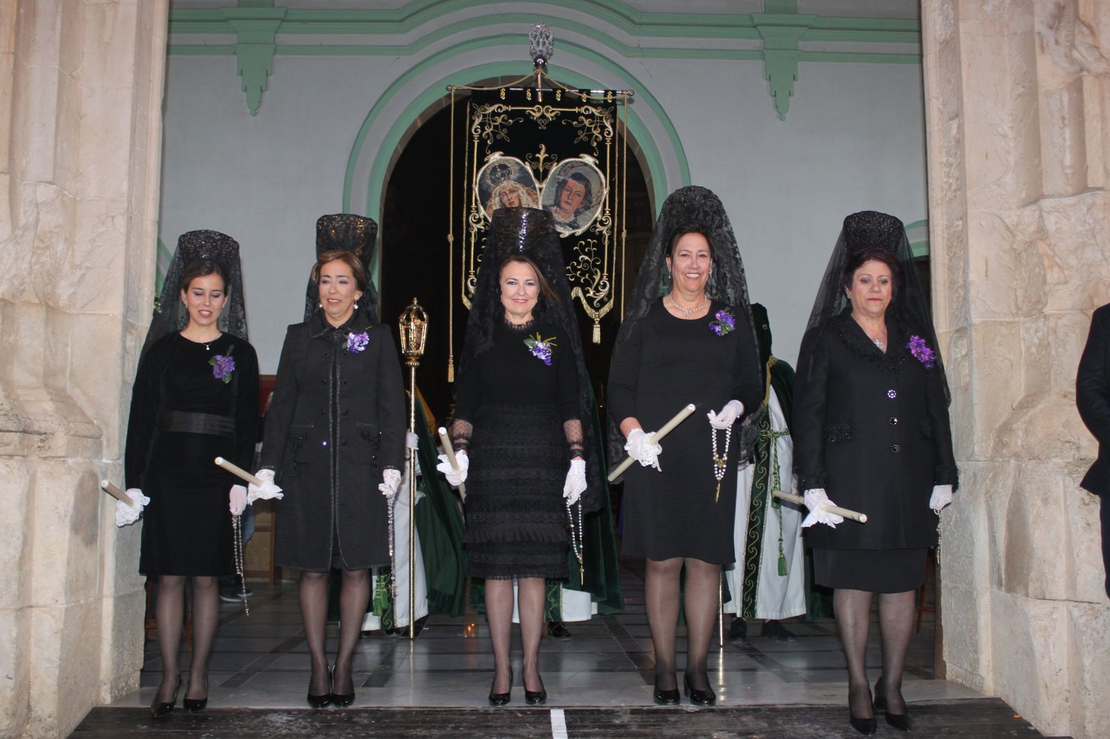 Las imágenes de las procesiones del Jueves Santo en Vélez Rubio