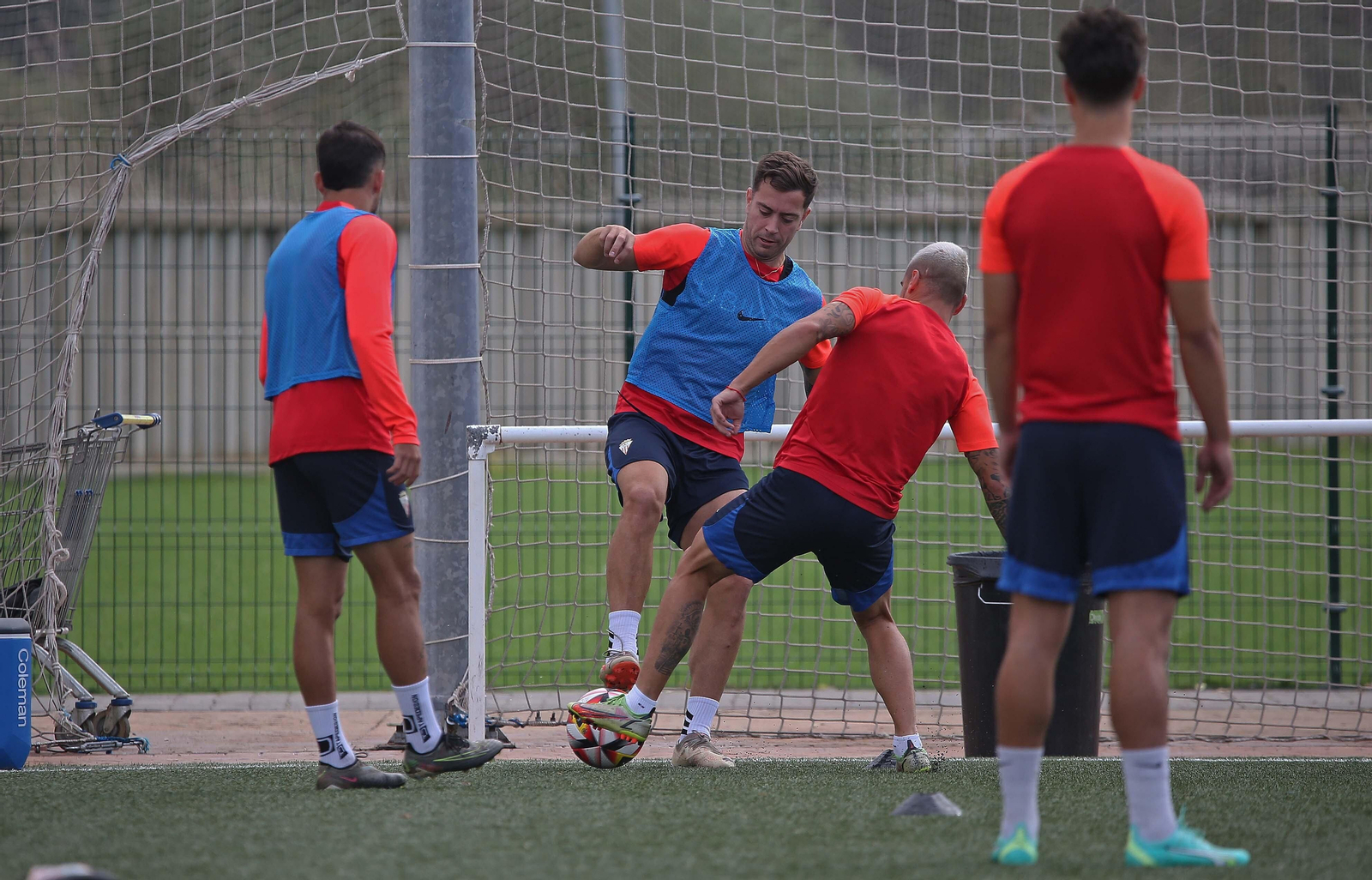Fotos del entrenamiento del Algeciras CF en La Menacha