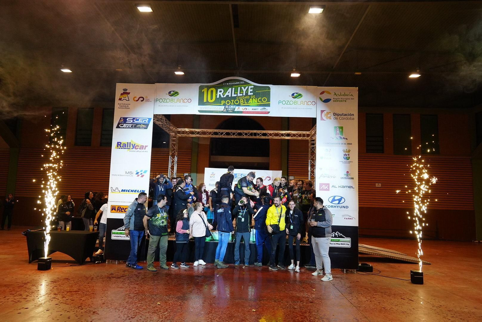 Las mejores imágenes de la entrega de premios del Rallye Ciudad de Pozoblanco