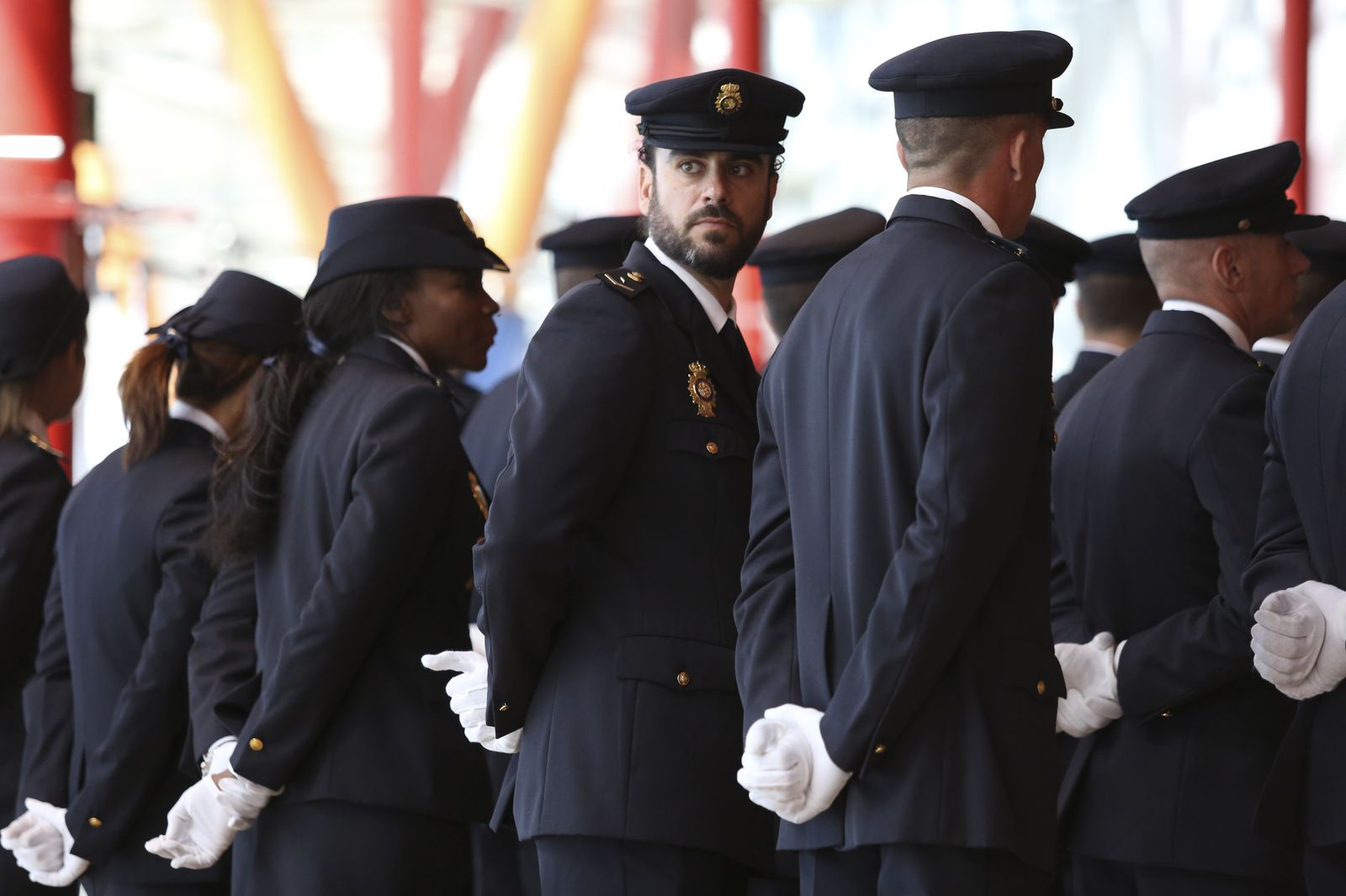 Las fotos del día del patrón de la Policía Nacional en Málaga