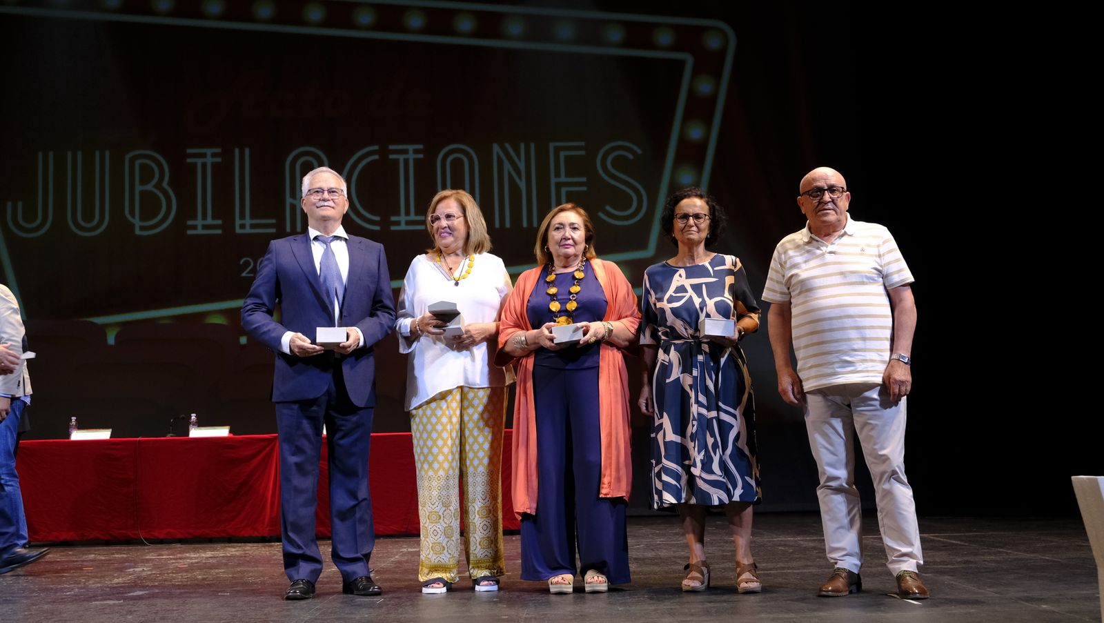 Imágenes del acto de jubilación de los profesionales del Distrito Sanitario Almería