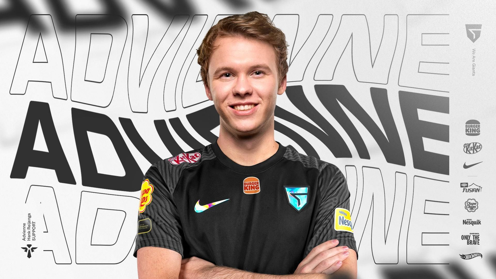 Advienne, nuevo jugador de Giants.