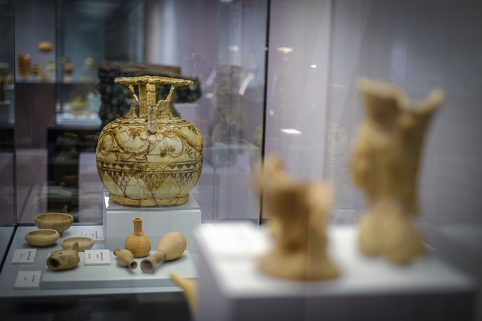 Exposición de cerámica en el Museo Provincial