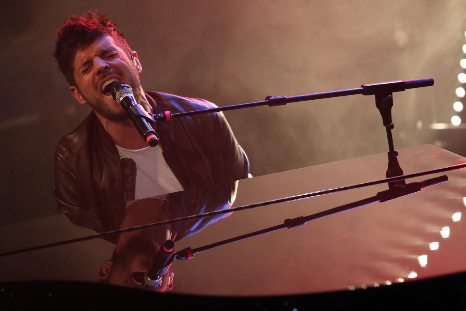 Pablo López en uno de sus conciertos.