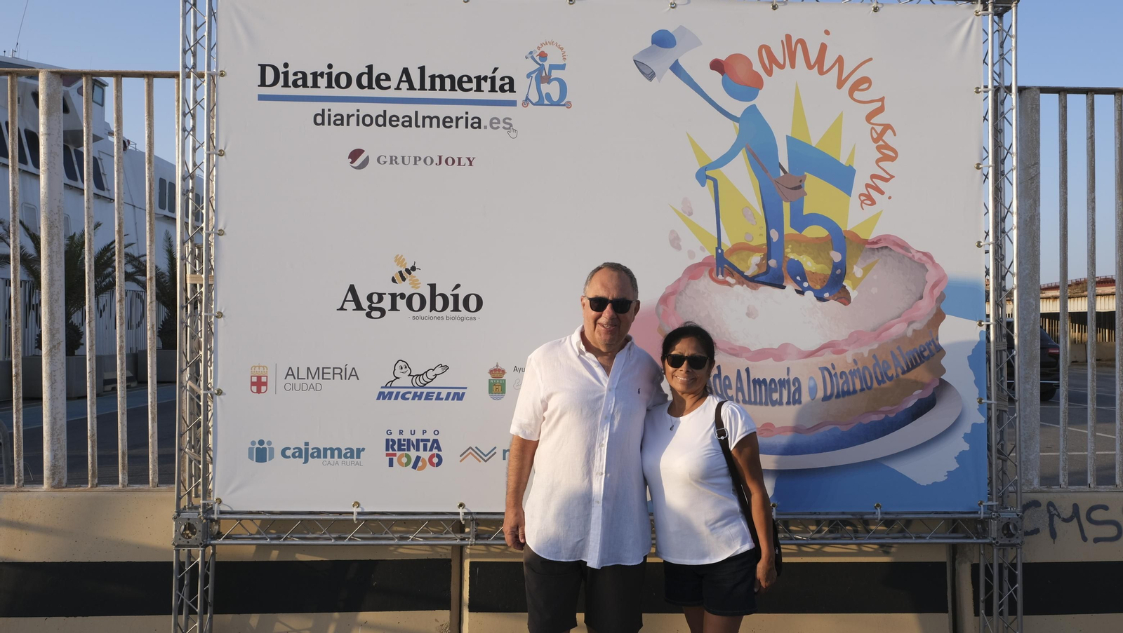 Imágenes de los asistentes a la Gala 15 Aniversario Diario de Almería