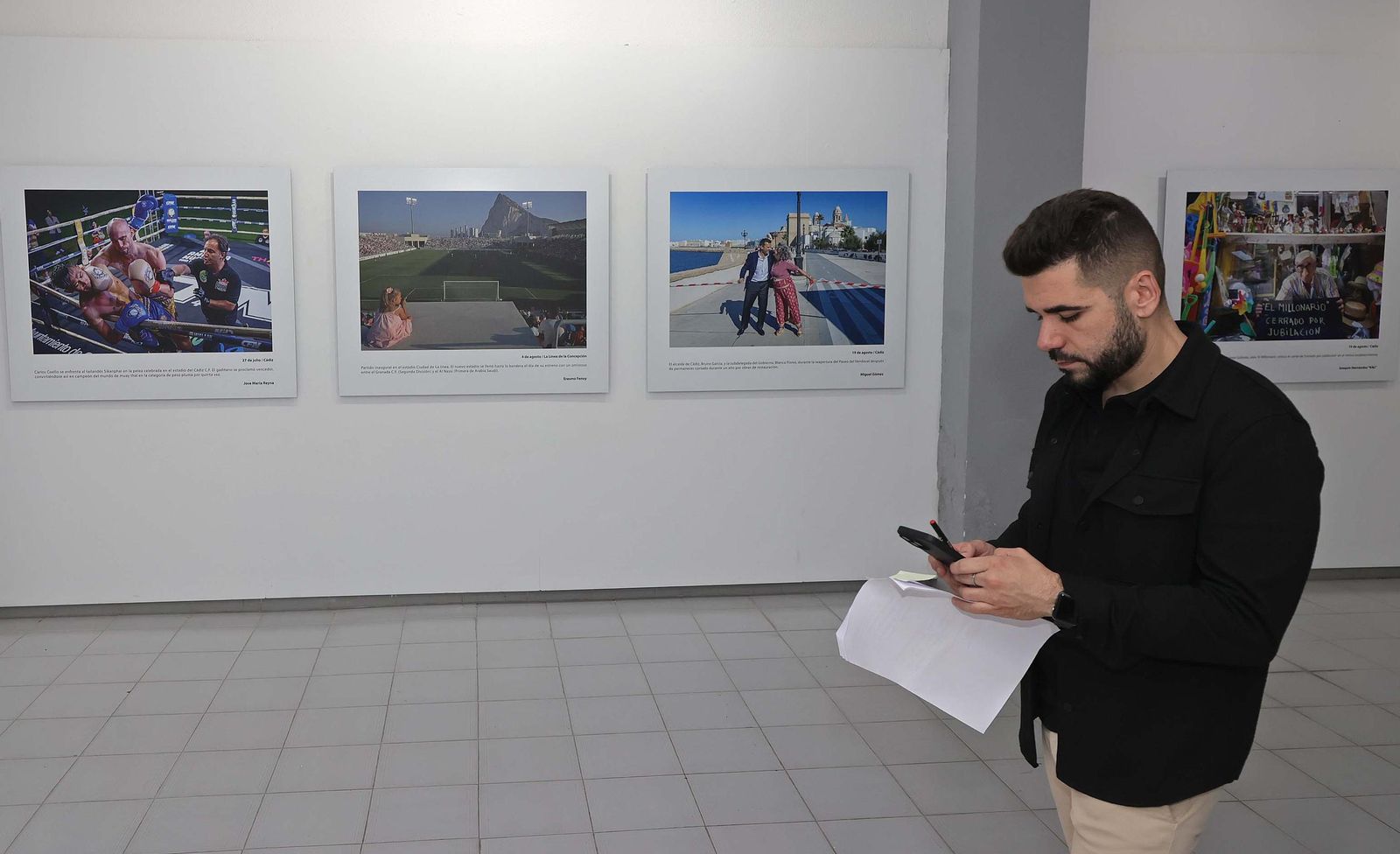 Fotos de la inauguración de la exposición 'Fotocrónica' 2024  en Algeciras
