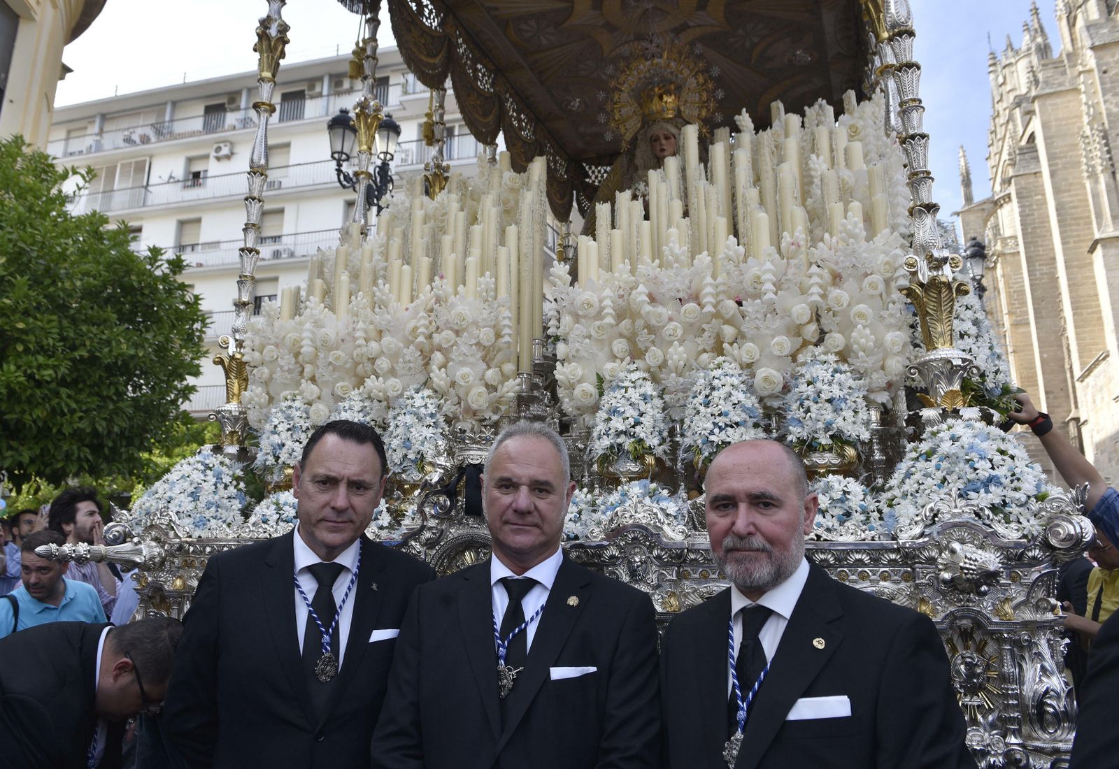 El regreso de la Virgen de los Ángeles tras su coronación, en imágenes