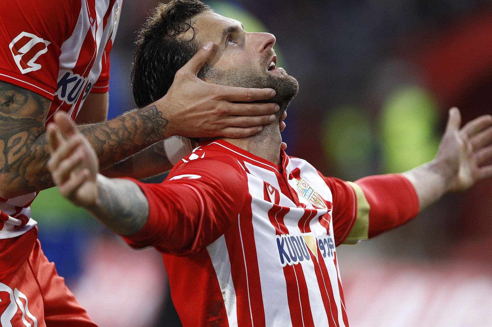 Las fotos del partido U.D. Almería-Granada C.F.