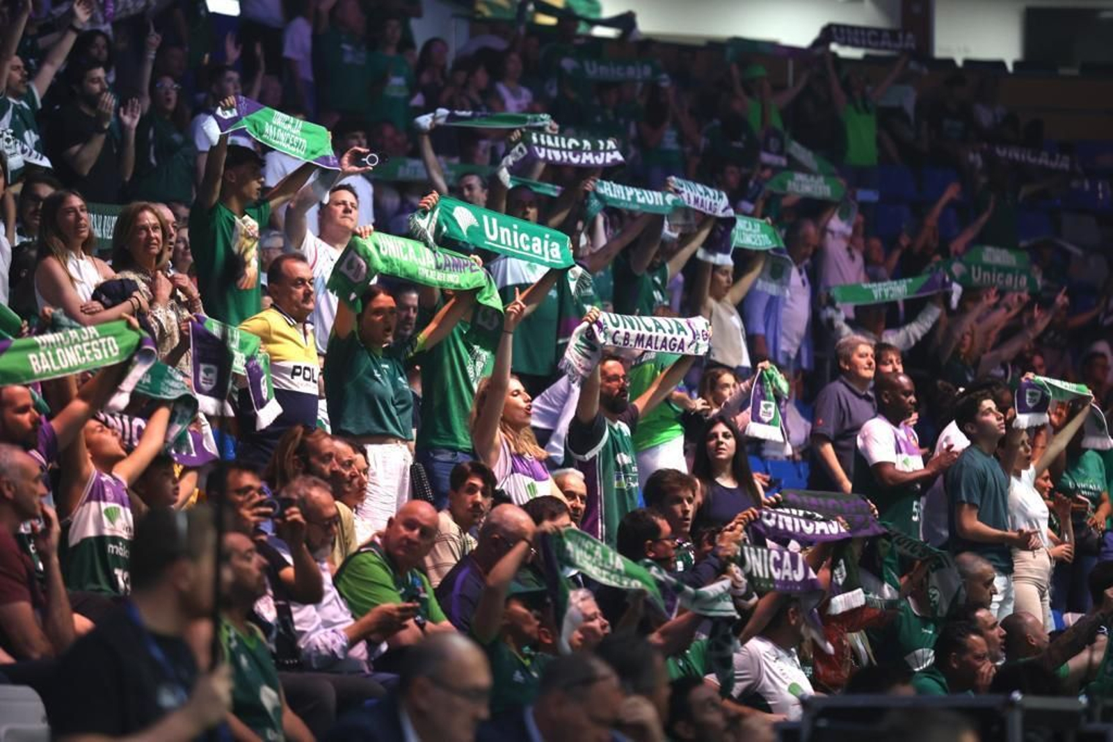 El Unicaja - Lenovo Tenerife, en fotos