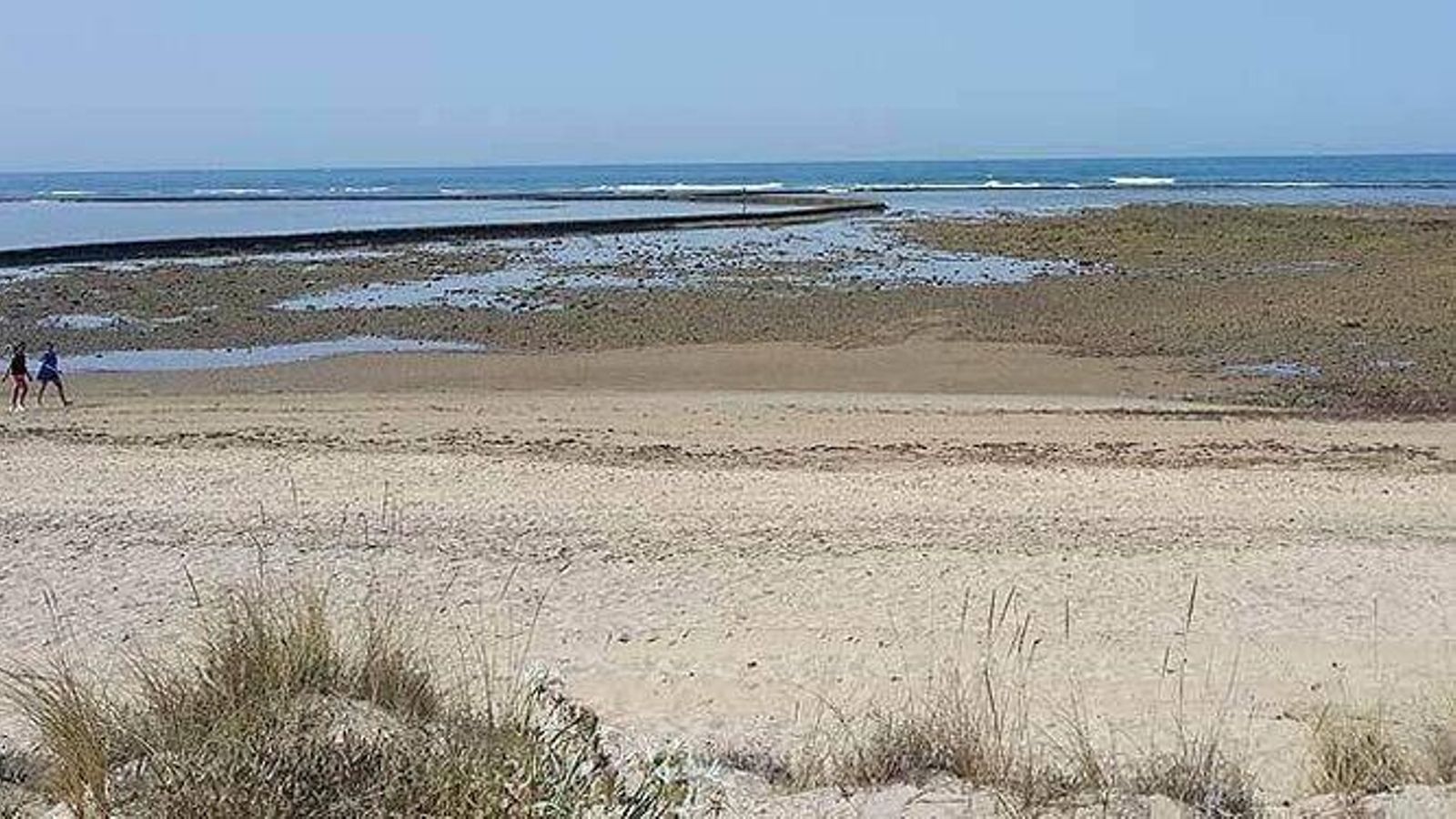 La playa Los Corrales, de Rota.