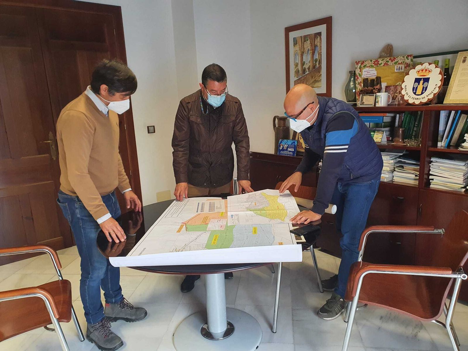 Momento de la presentación del proyecto