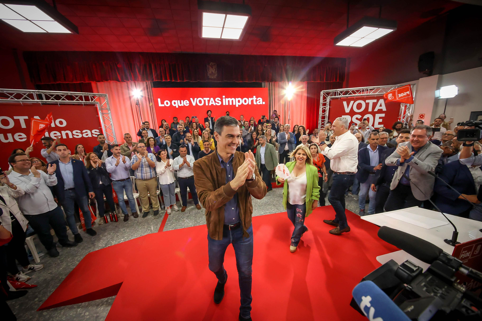Pedro Sánchez en Jerez