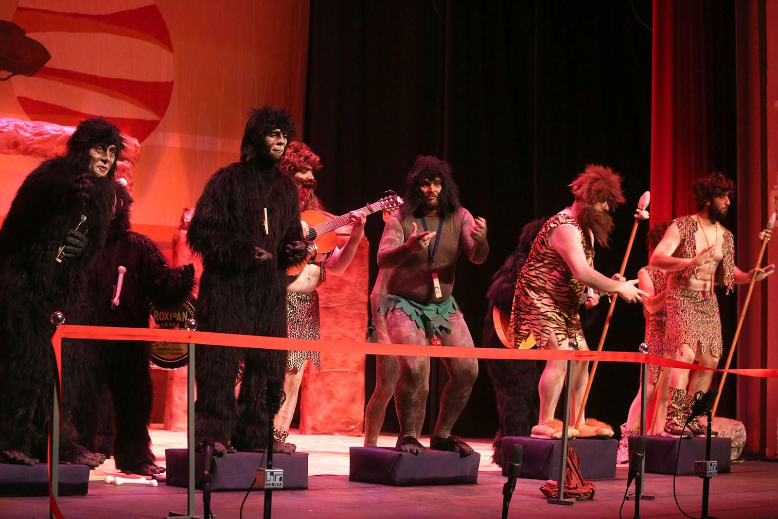 Cuarto día de preliminares del Carnaval Colombino en imágenes