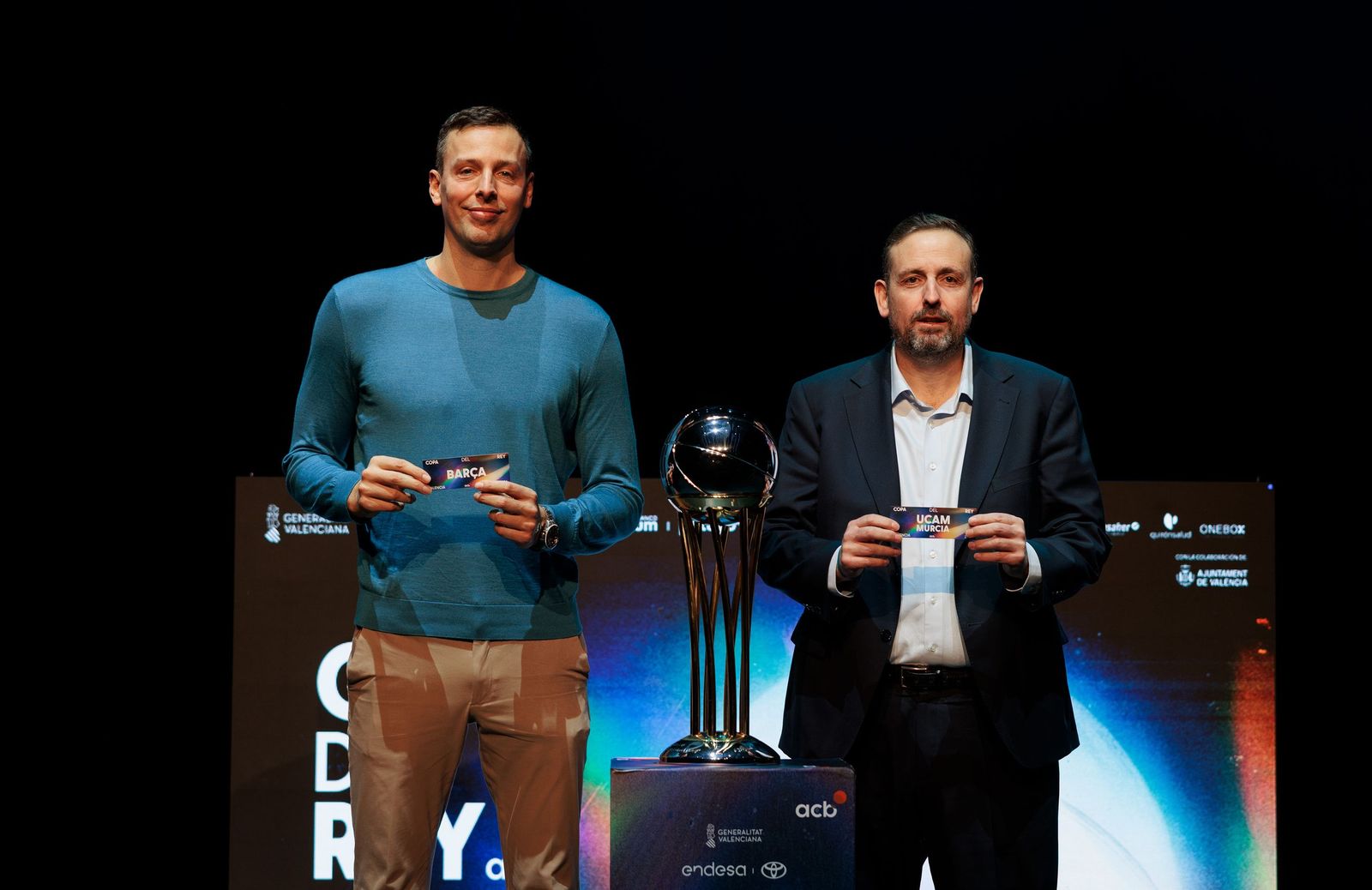El sorteo de la Copa ACB de Valencia, en fotos