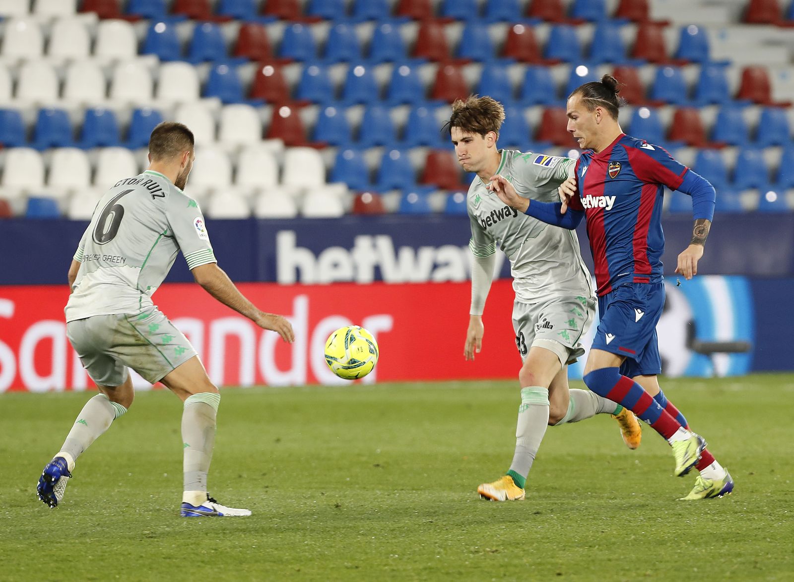 Las imágenes del Levante - Betis