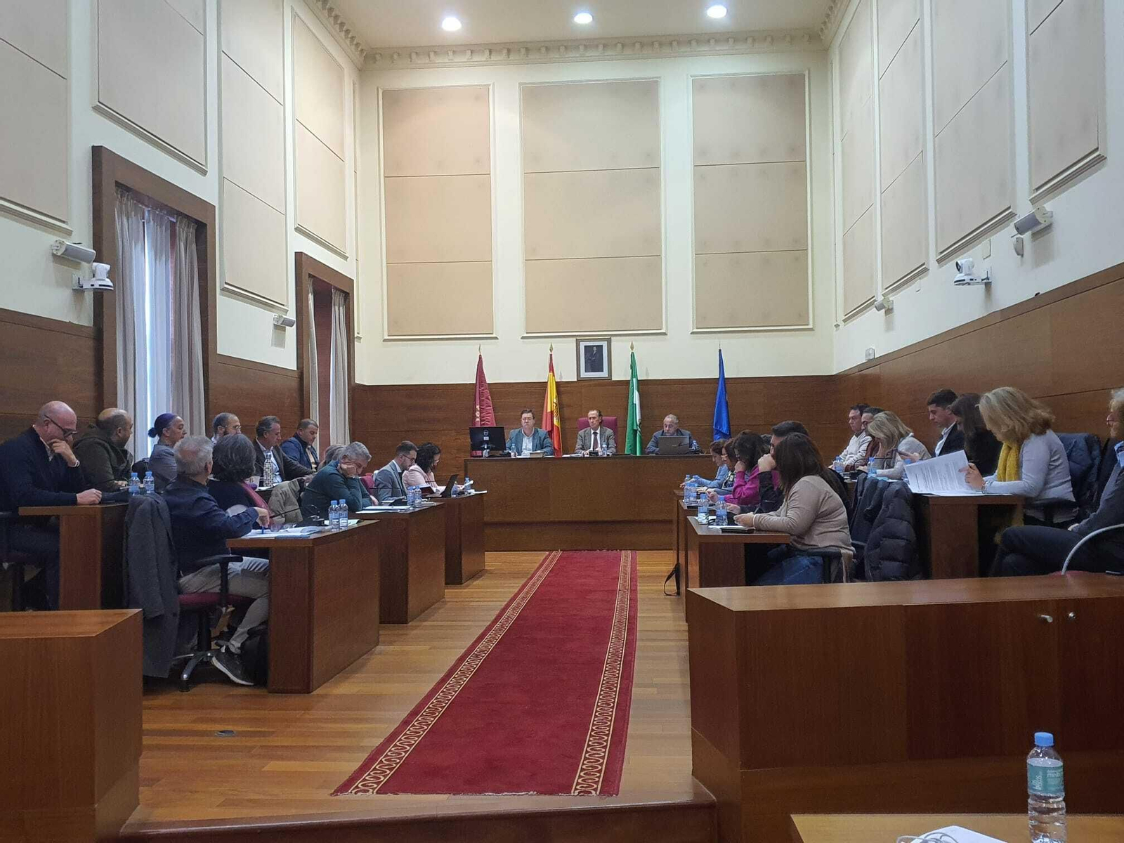 La primera sesión plenaria del 2023, celebrada este lunes.