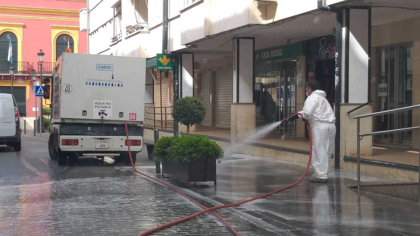 Plan de limpieza de Lucena.